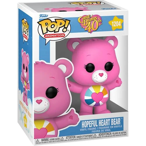 (Pre-Order Nov 2022) Care Bears 40th Anniversary Hopeful Heart Bear Pop Vinyl Figure