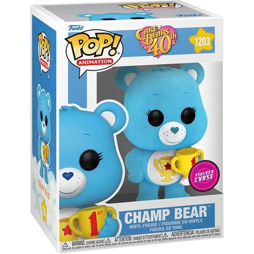 (Pre-Order Nov 2022) Care Bears 40th Anniversary Champ Bear Pop! Vinyl Figure