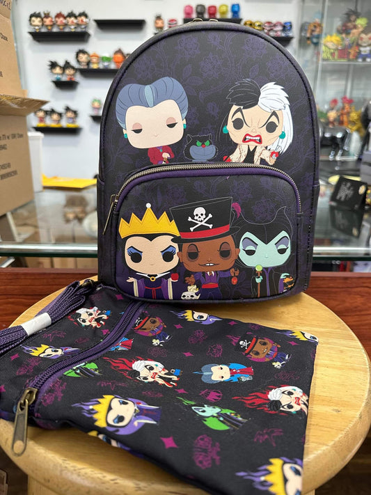 Funko Loungefly Disney Villians Backpack!!